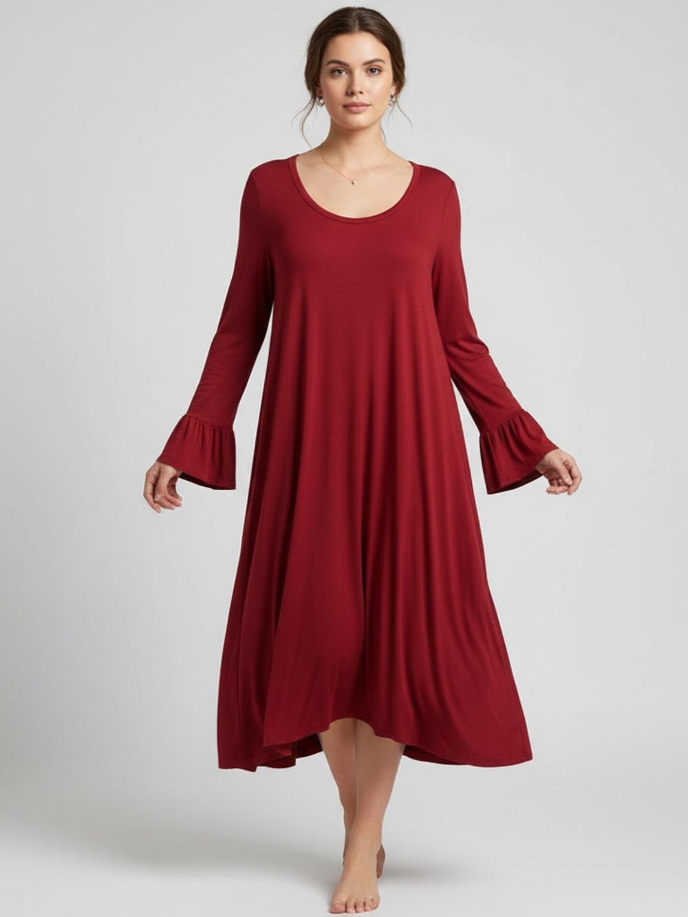 Coco + Carmen Vibrant Red Dress
